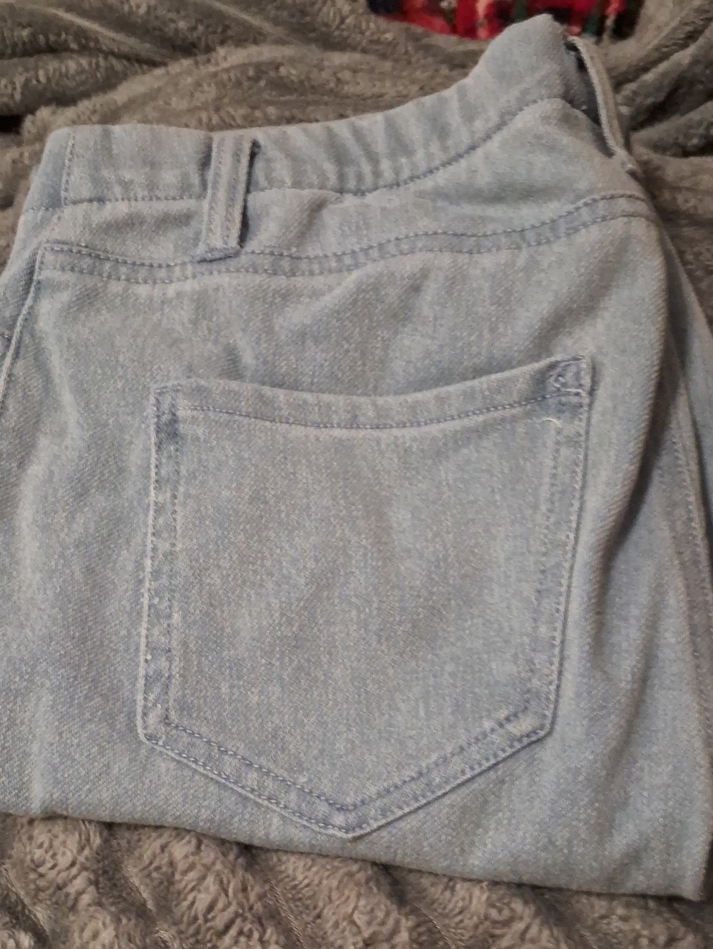 Faded Glory Light Blue Women's Jeggings with Classic Back Pocket